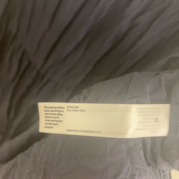 Eileen Fisher Old Money Silk Pleated Layered Charcoal Sleeveless Maxi Dress - Picture 7 of 9